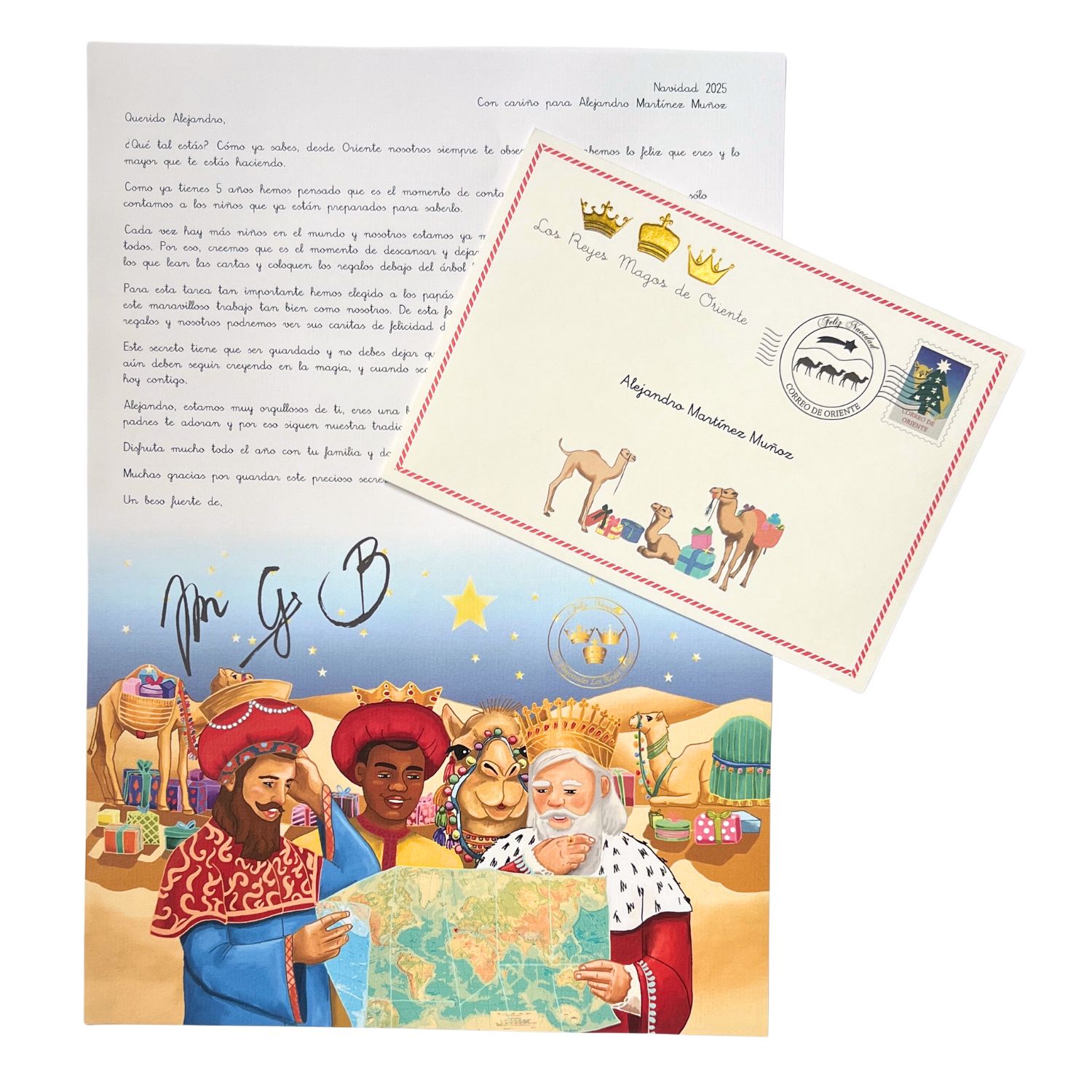 Carta especial (revela el secreto) (descargable)